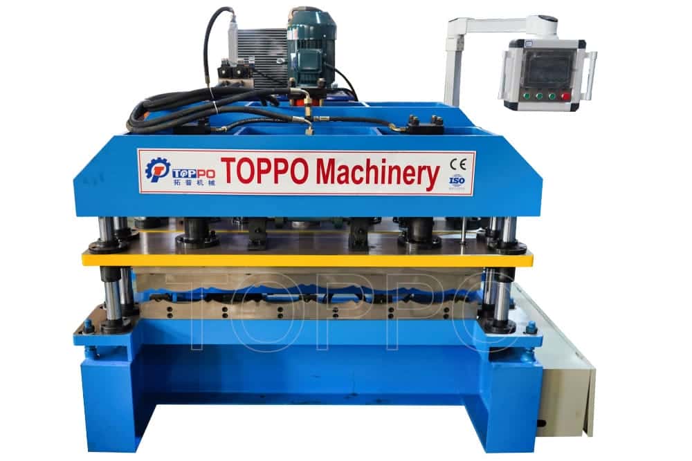 OEM ODM AG Roofing Panel Roll Forming Machine Fully Automatic Metal Roofing Sheet Production Line