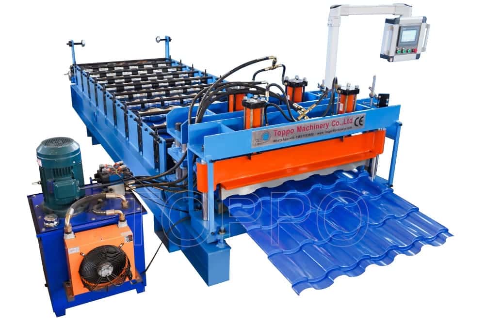 Automatic Glazed Tile Forming Machine with Enhanced Hydraulic Station