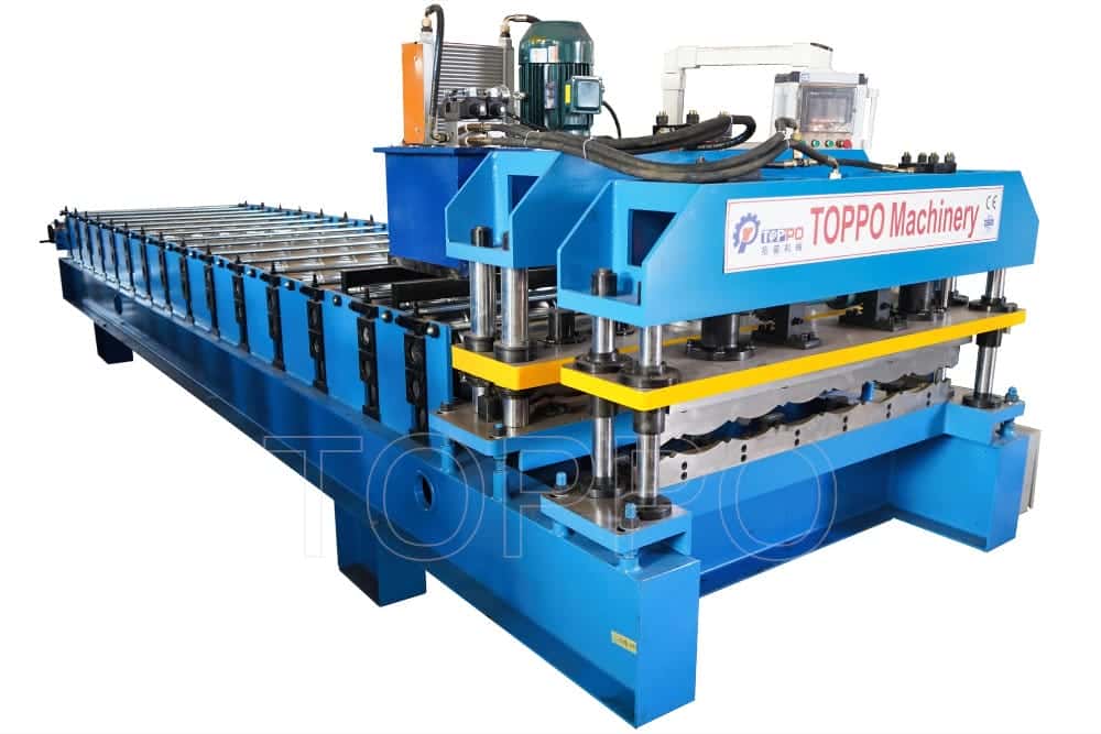 OEM ODM AG Roofing Panel Roll Forming Machine Fully Automatic Metal Roofing Sheet Production Line
