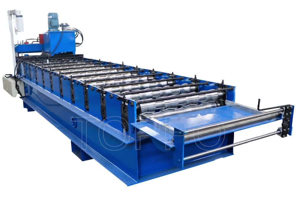Automatic Glazed Tile Roll Forming Machine with Touchscreen Control