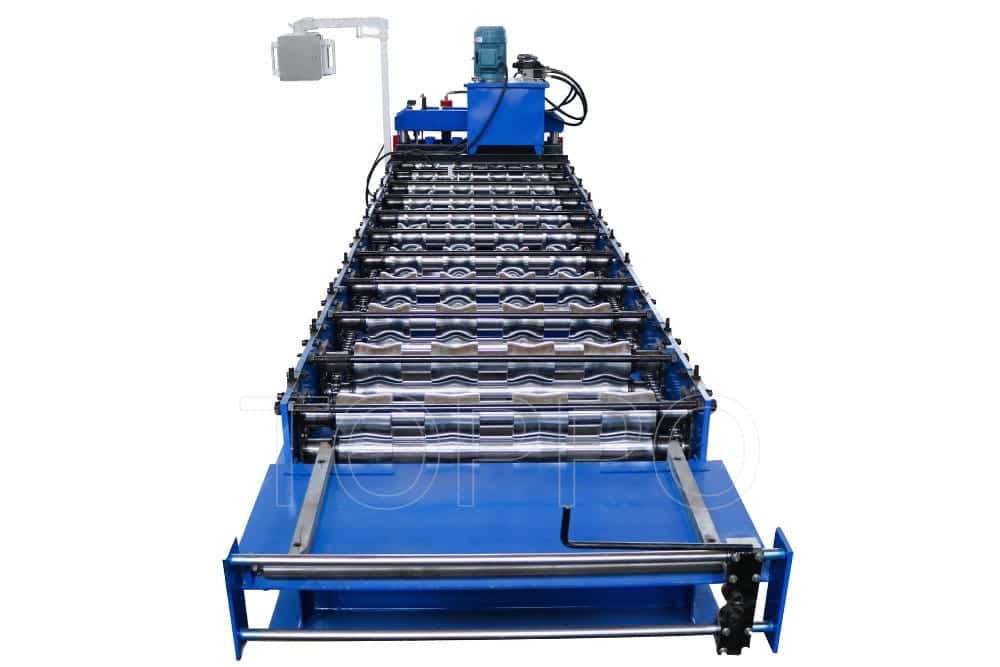 Automatic Glazed Tile Roll Forming Machine with Touchscreen Control