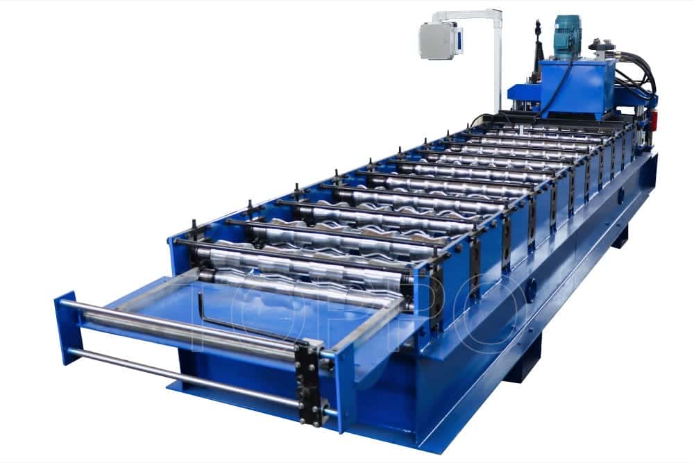 Automatic Glazed Tile Roll Forming Machine with Touchscreen Control