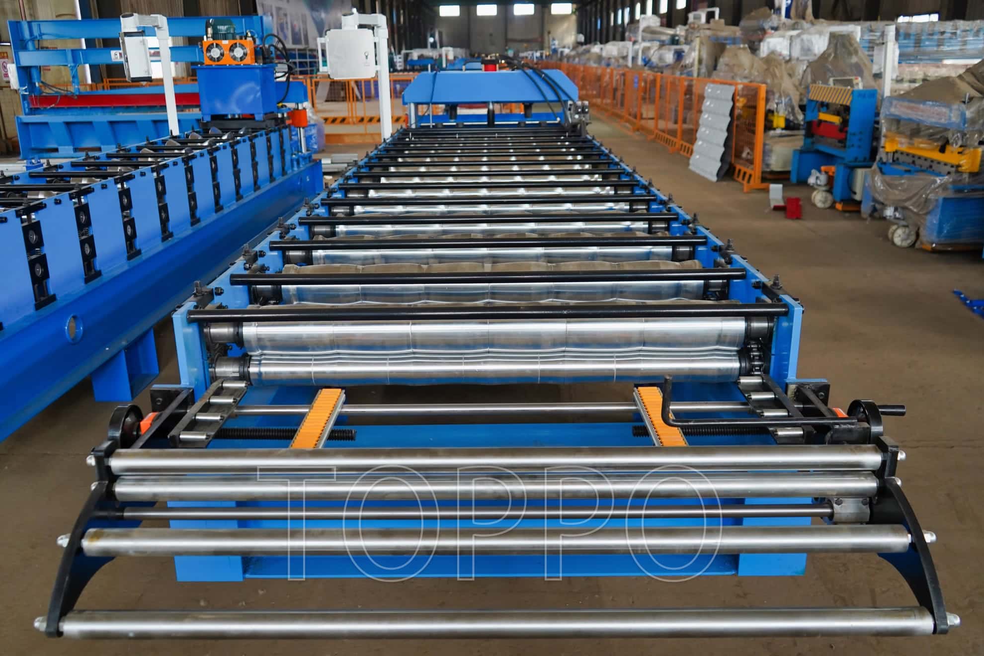 Automatic Corrugated Roofing Panel Roll Forming Machine for Metal Roof Sheets