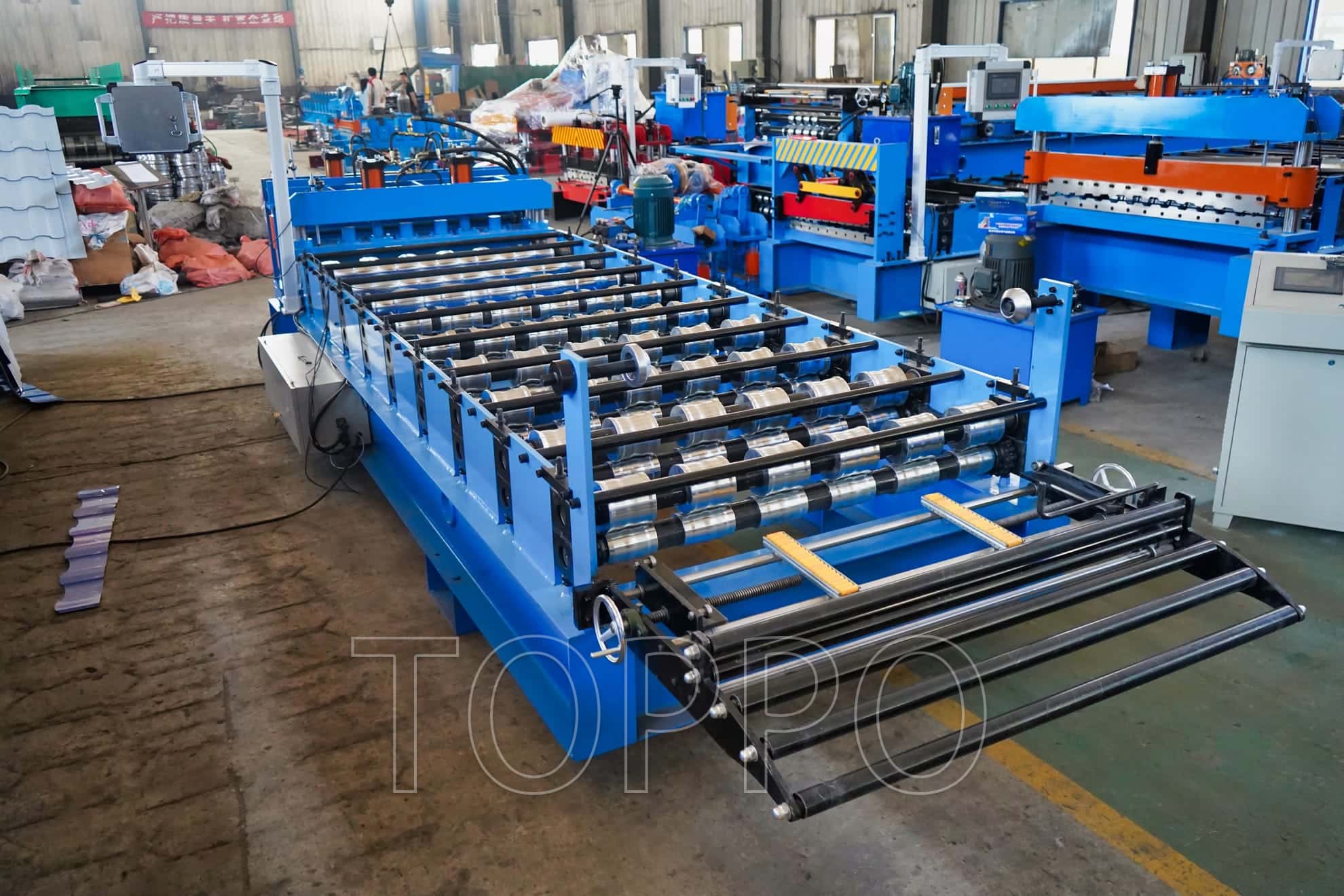 Precision Glazed Tile Roll Forming Machine with Intelligent Control