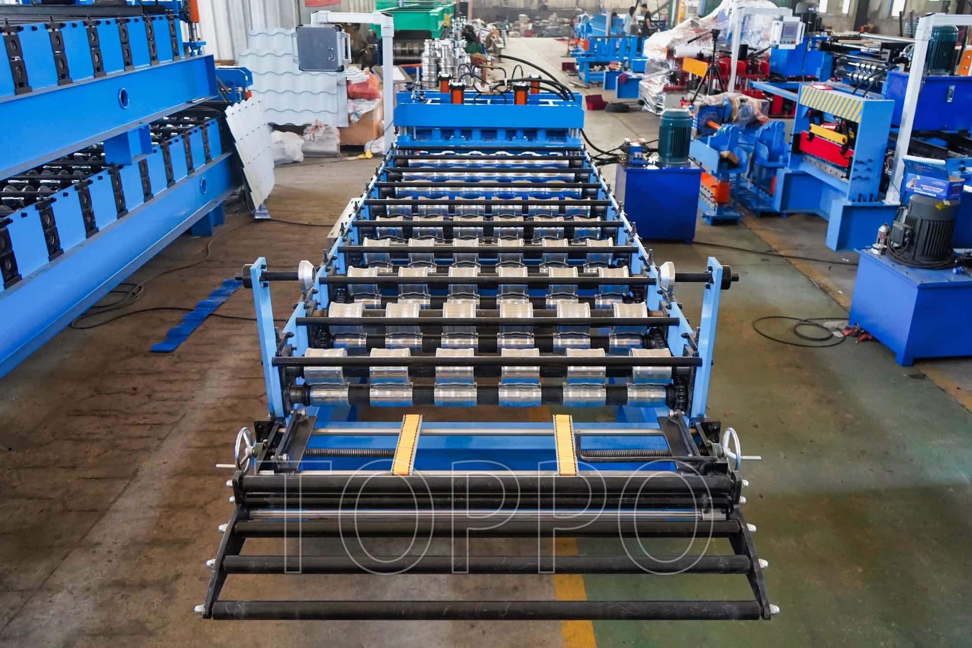 Precision Glazed Tile Roll Forming Machine with Intelligent Control