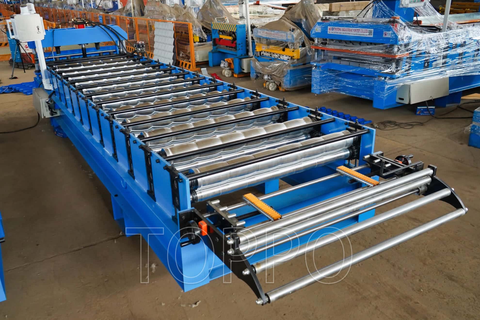 Glazed Tile Roll Forming Machine