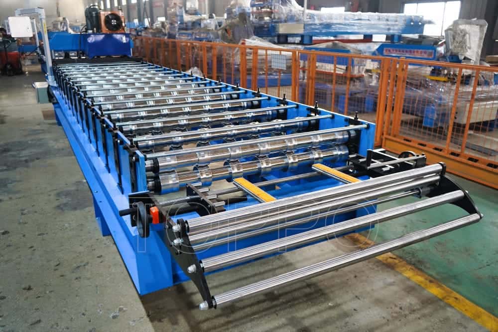 OEM ODM AG Roofing Panel Roll Forming Machine Fully Automatic Metal Roofing Sheet Production Line