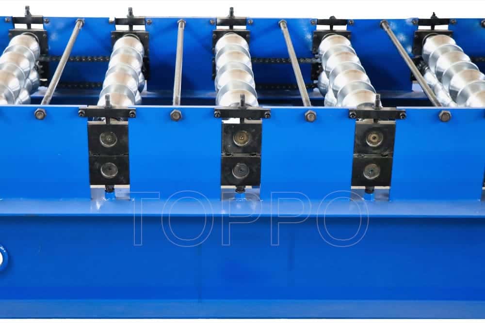 Compact Glazed Tile Roll Forming Machine with High-Definition Output