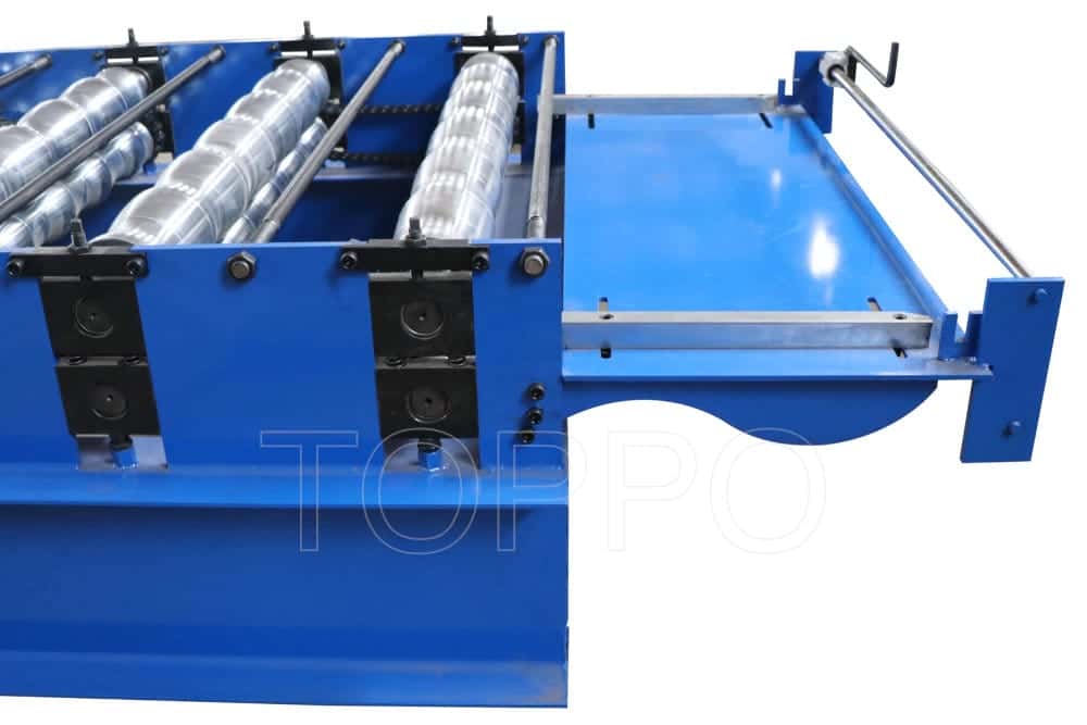 Hydraulic Glazed Tile Roll Forming Machine with Button Panel