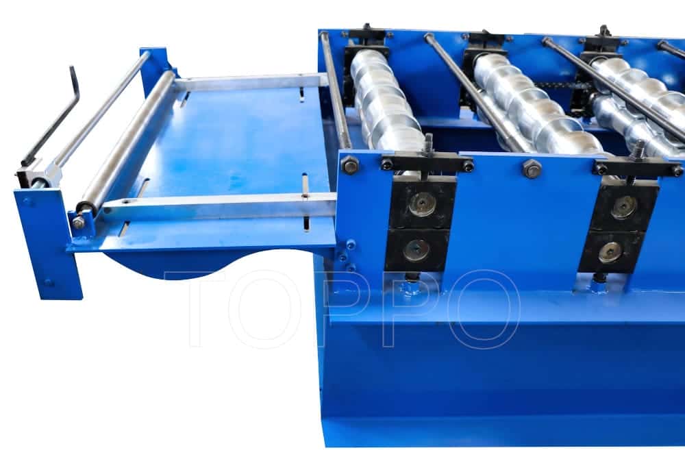 Compact Glazed Tile Roll Forming Machine with High-Definition Output