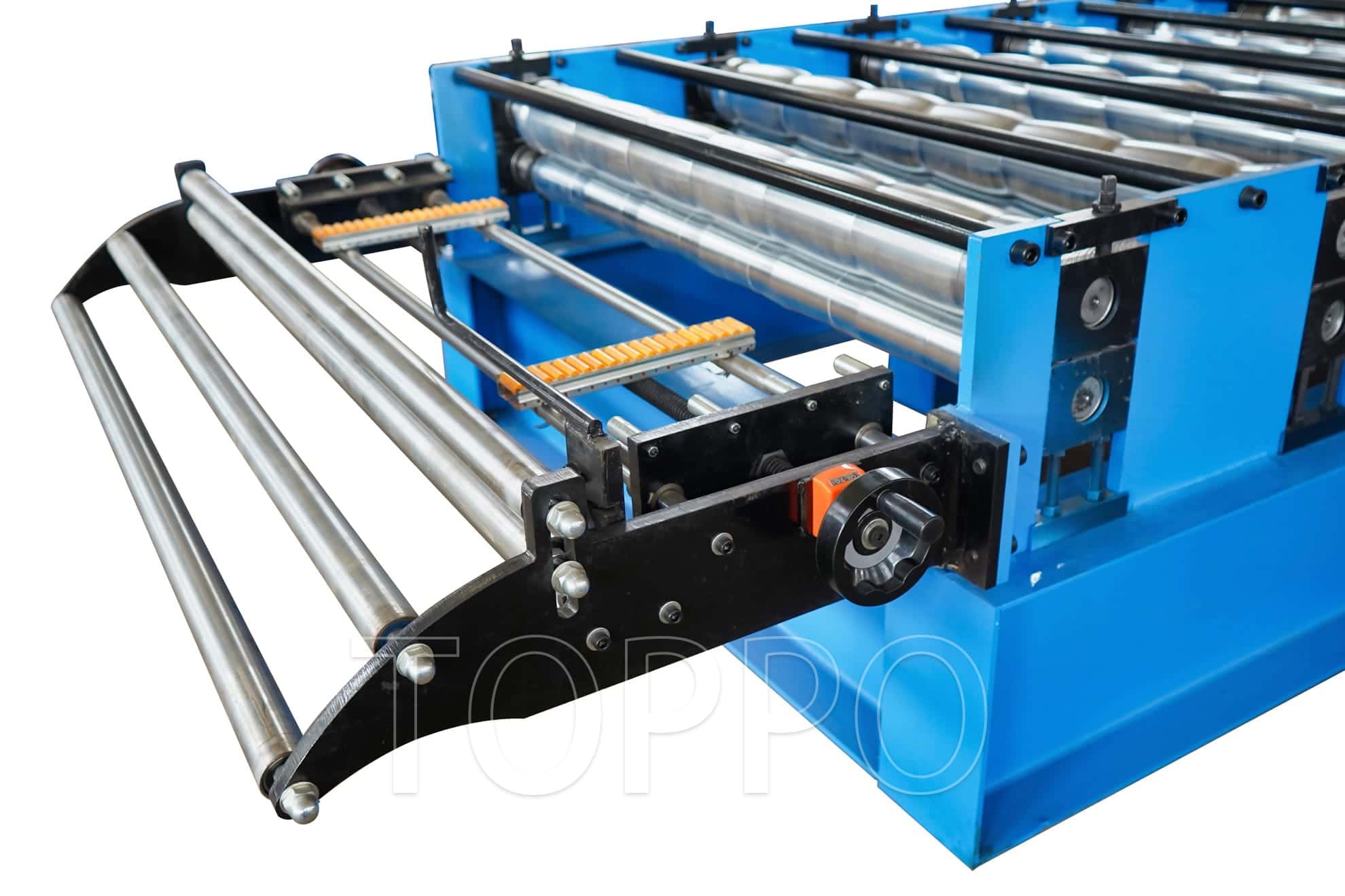 Full Automatic Glazed Tile Roll Forming Machine with Touchscreen PLC