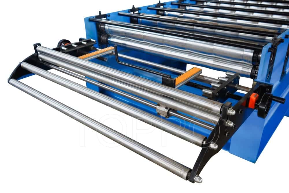 Precision Glazed Tile Roll Forming Machine with Red Tile Output