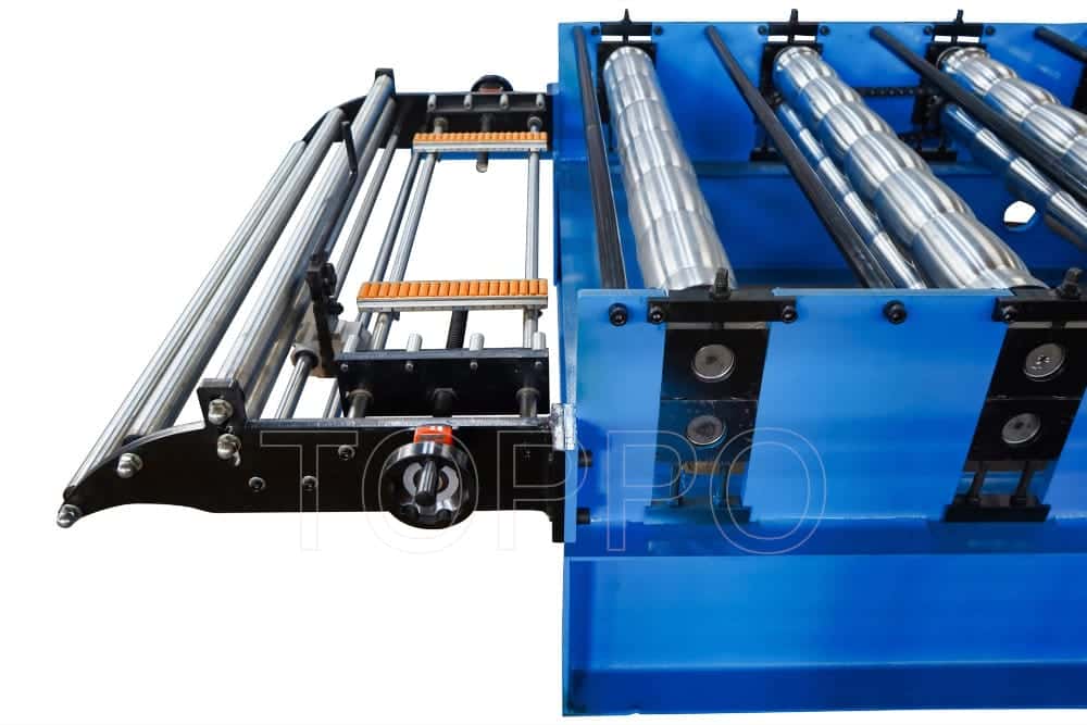 Precision Glazed Tile Roll Forming Machine with Red Tile Output