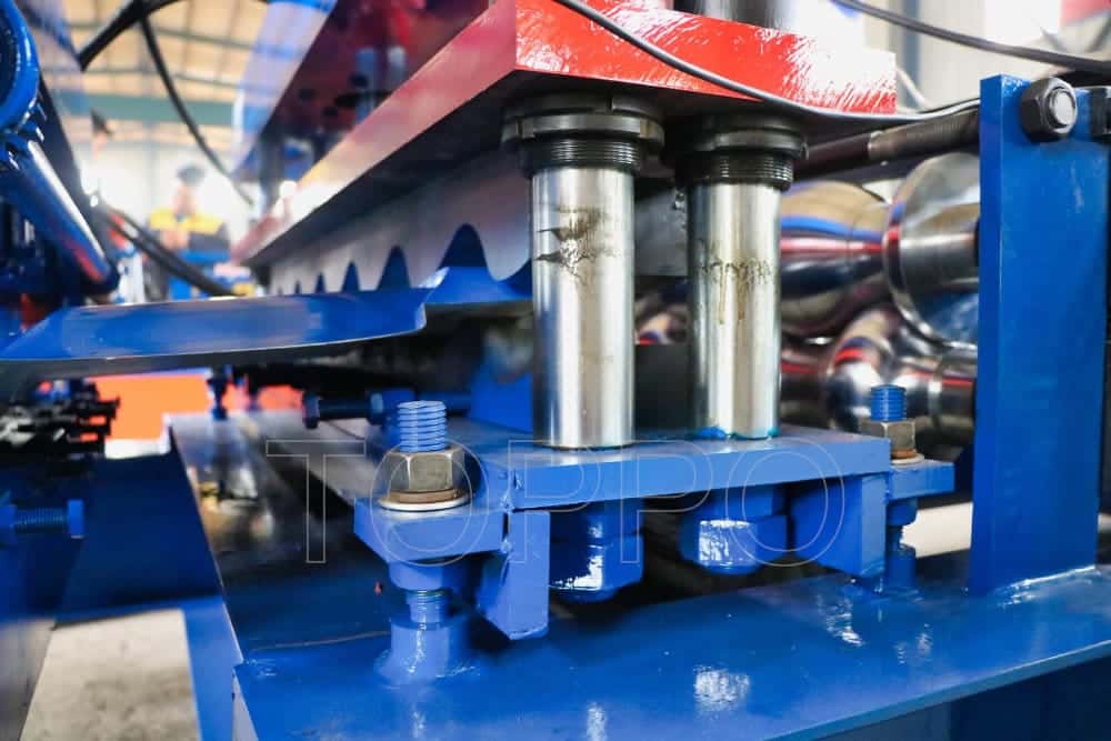 Hydraulic Glazed Tile Roll Forming Machine with Button Panel