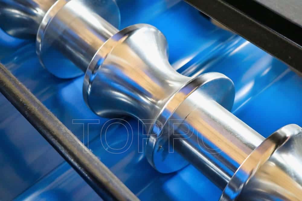 Compact Glazed Tile Roll Forming Machine with High-Definition Output