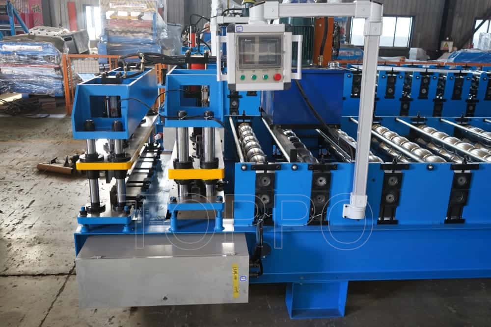 OEM ODM AG Roofing Panel Roll Forming Machine Fully Automatic Metal Roofing Sheet Production Line