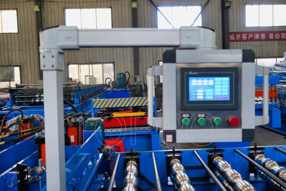 High Precision Glazed Tile Roll Forming Machine for Roofing Sheet Production