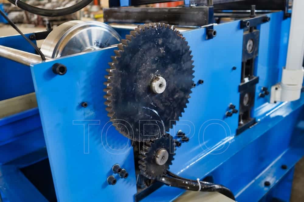 Industrial Automatic Gutter Making Machine for Continuous Metal Gutter Production