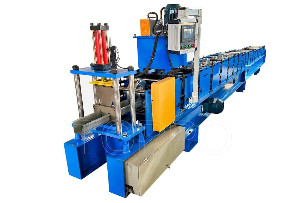 Industrial Automatic Gutter Making Machine for Continuous Metal Gutter Production