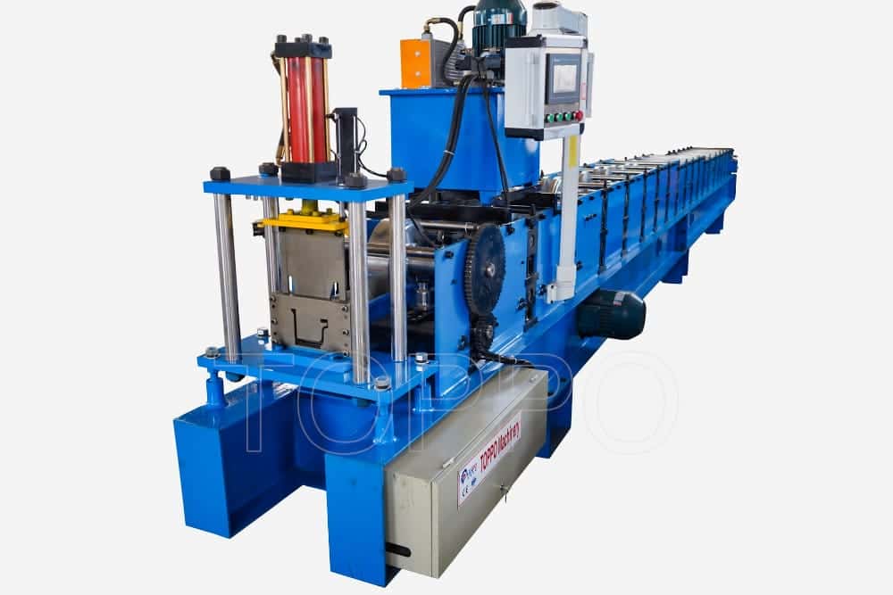 Industrial Automatic Gutter Making Machine for Continuous Metal Gutter Production