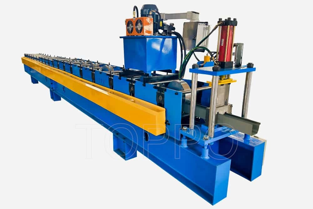 Industrial Automatic Gutter Making Machine for Continuous Metal Gutter Production