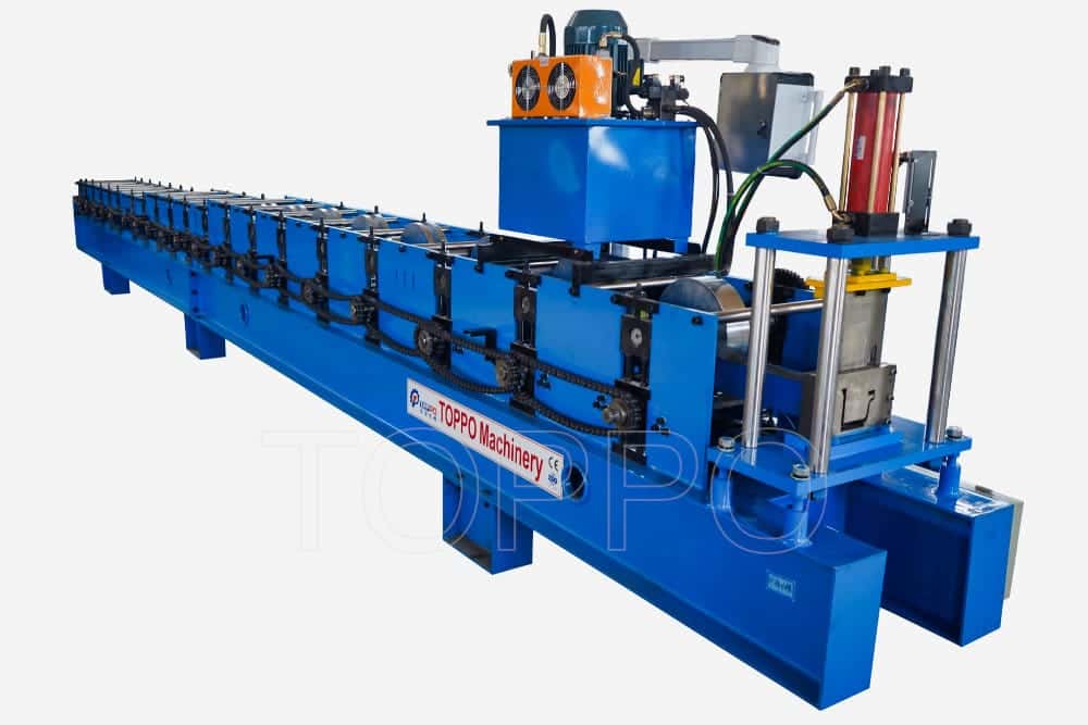 Industrial Automatic Gutter Making Machine for Continuous Metal Gutter Production