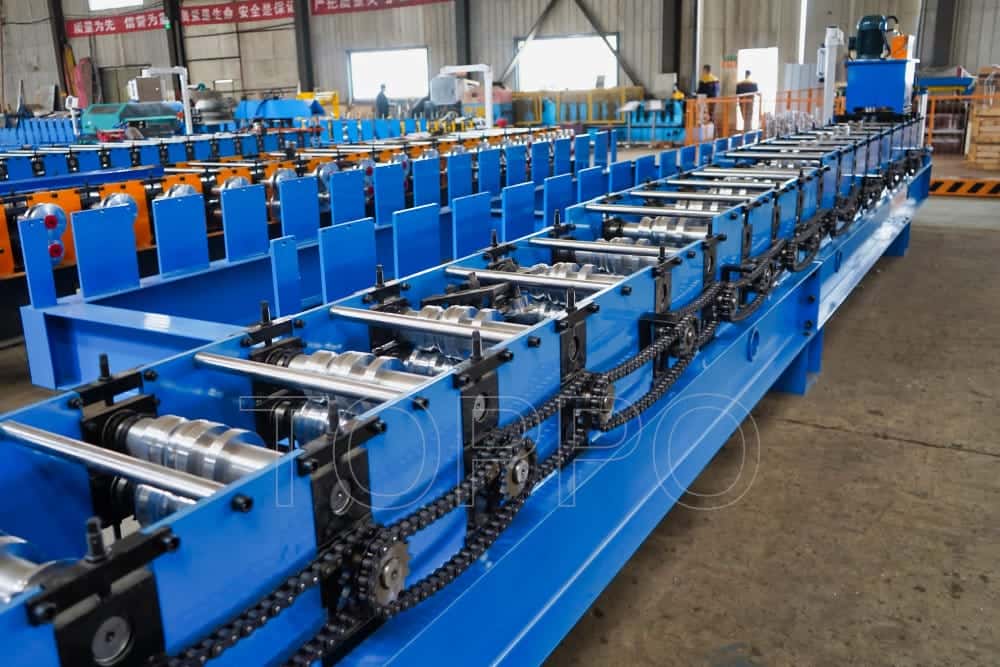Industrial Automatic Gutter Making Machine for Continuous Metal Gutter Production