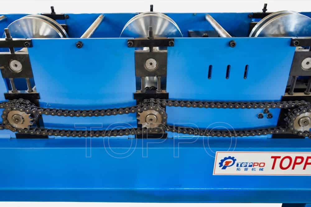 Industrial Automatic Gutter Making Machine for Continuous Metal Gutter Production
