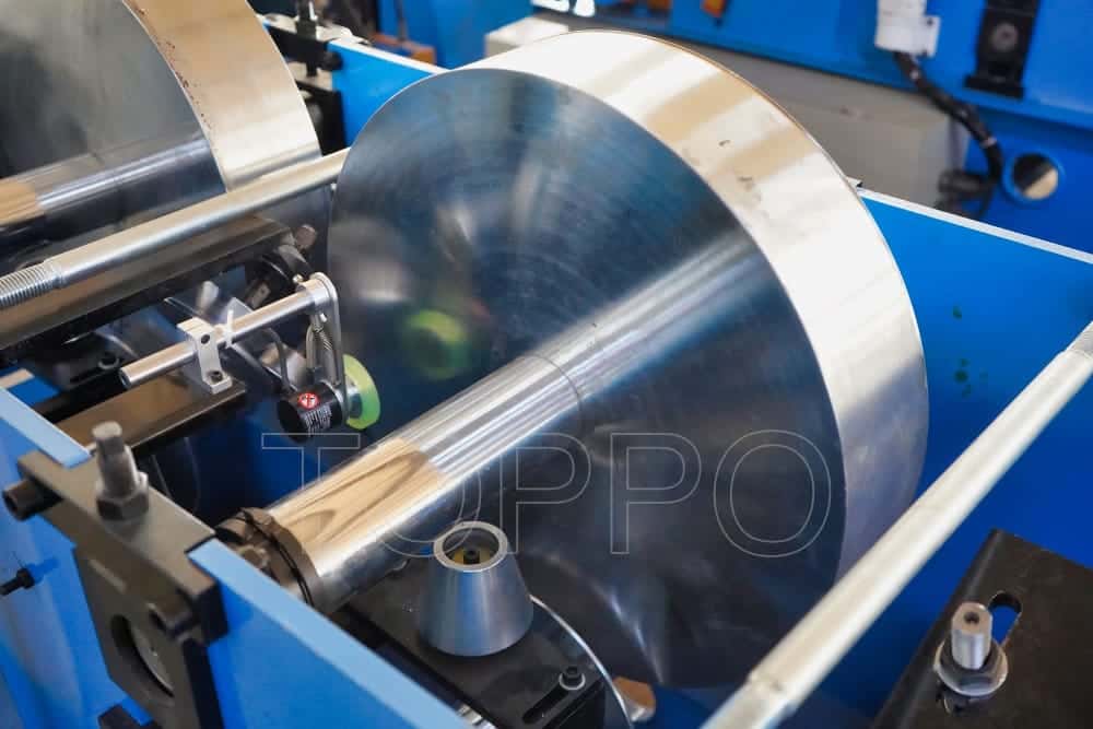 Automatic Gutter Roll Forming Machine with End Hydraulic Cutting System