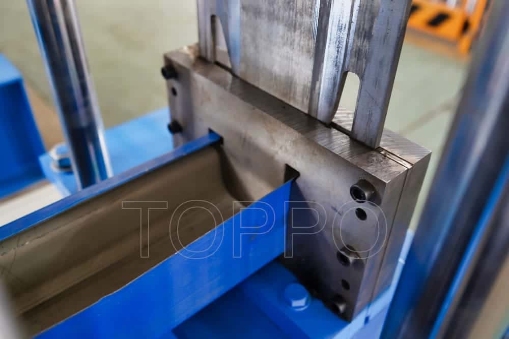 Industrial Automatic Gutter Making Machine for Continuous Metal Gutter Production