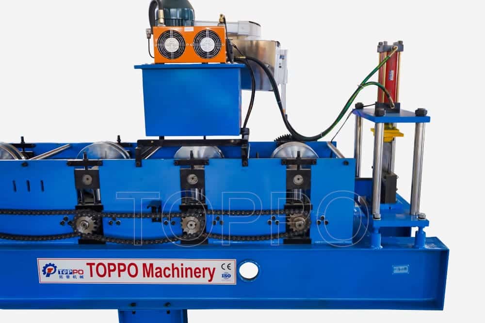 Industrial Automatic Gutter Making Machine for Continuous Metal Gutter Production