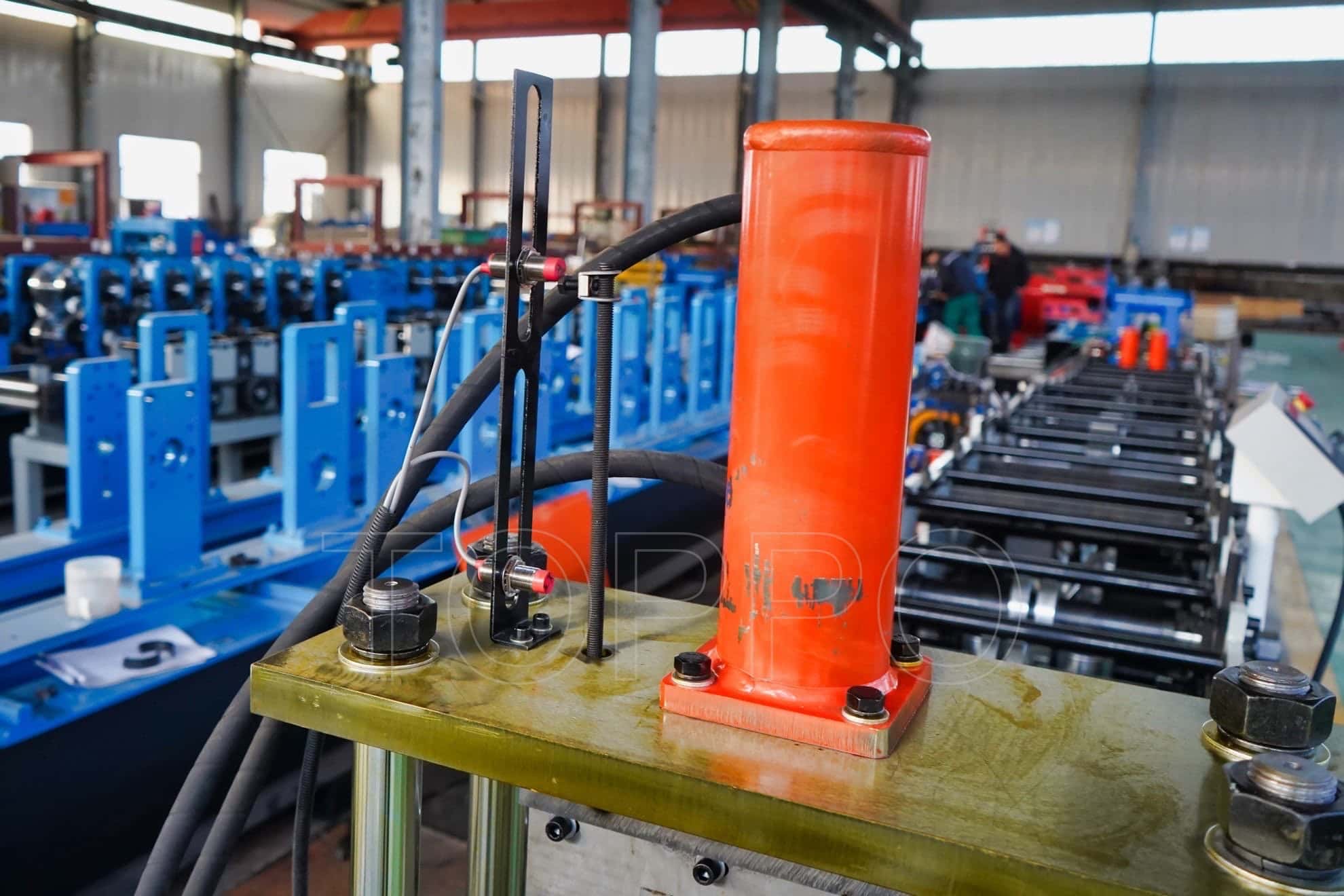 Fully Automatic CZU Purlin Roll Forming Machine with PLC Control System