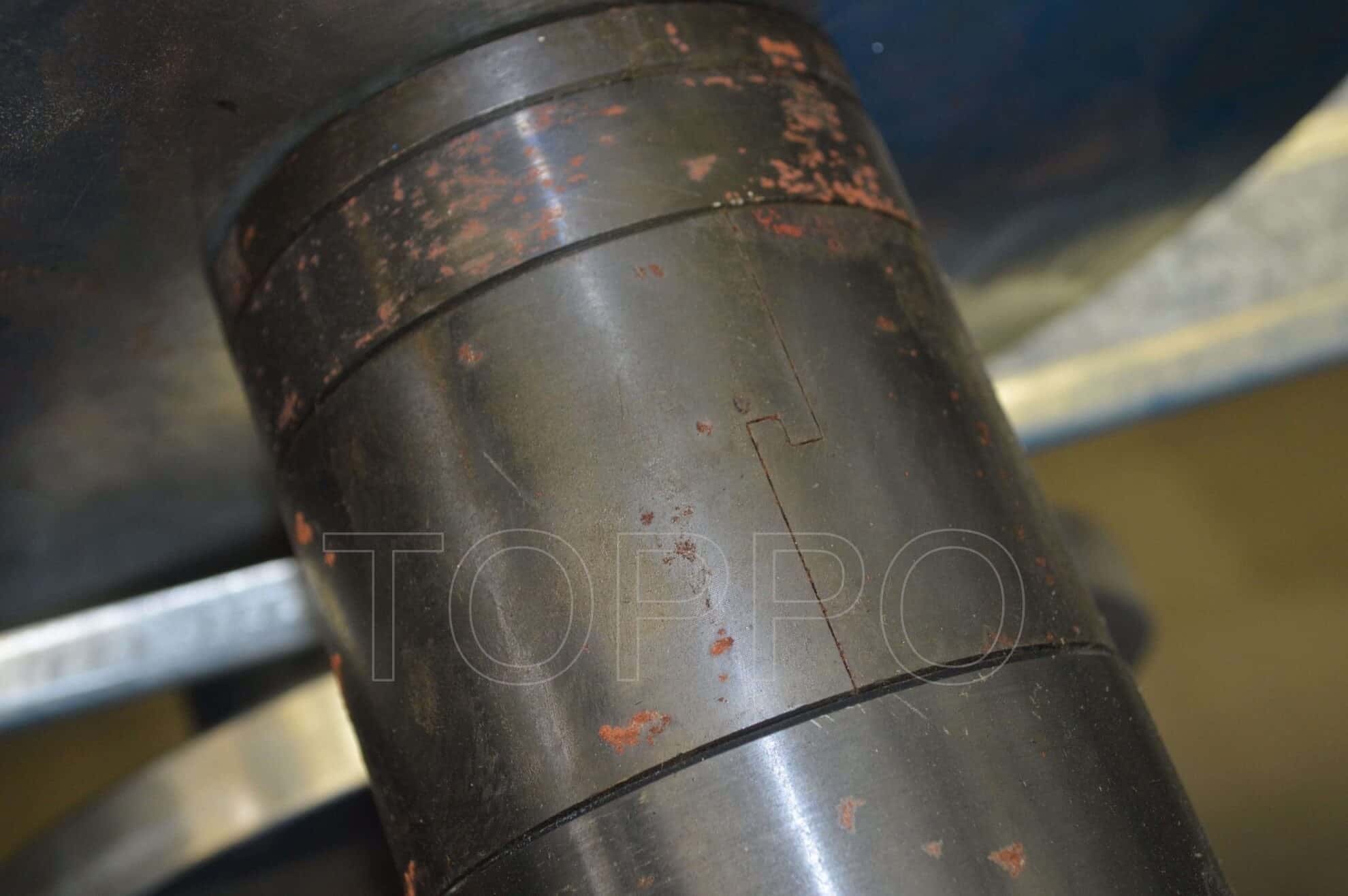 Manual Adjustment CZ Purlin Roll Forming Machine with Triple Blade Cutting
