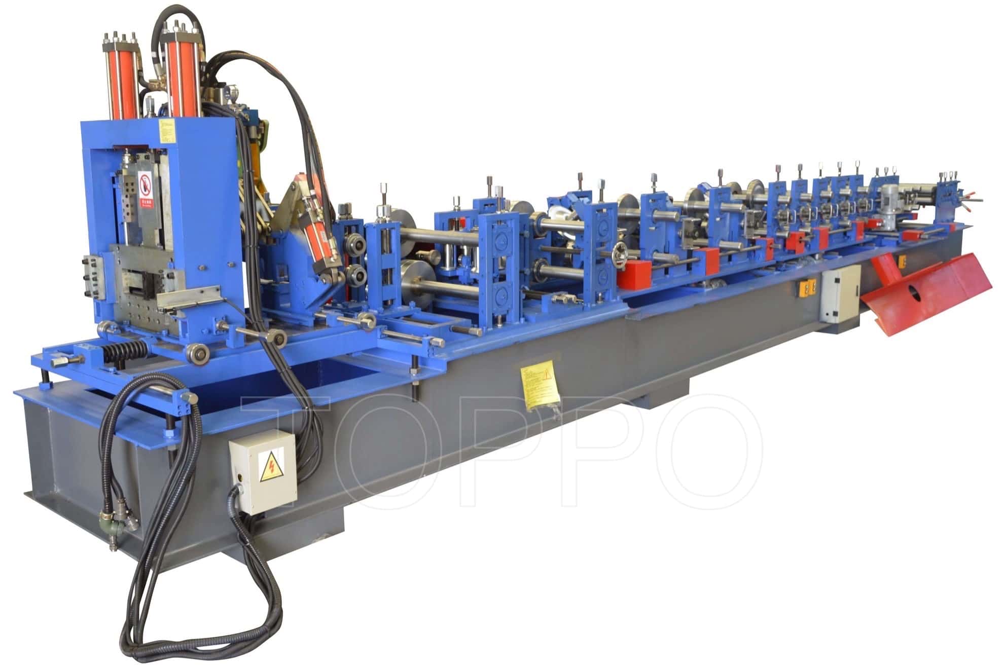 Professional Automatic CZU Purlin Roll Forming Machine for Steel Structures