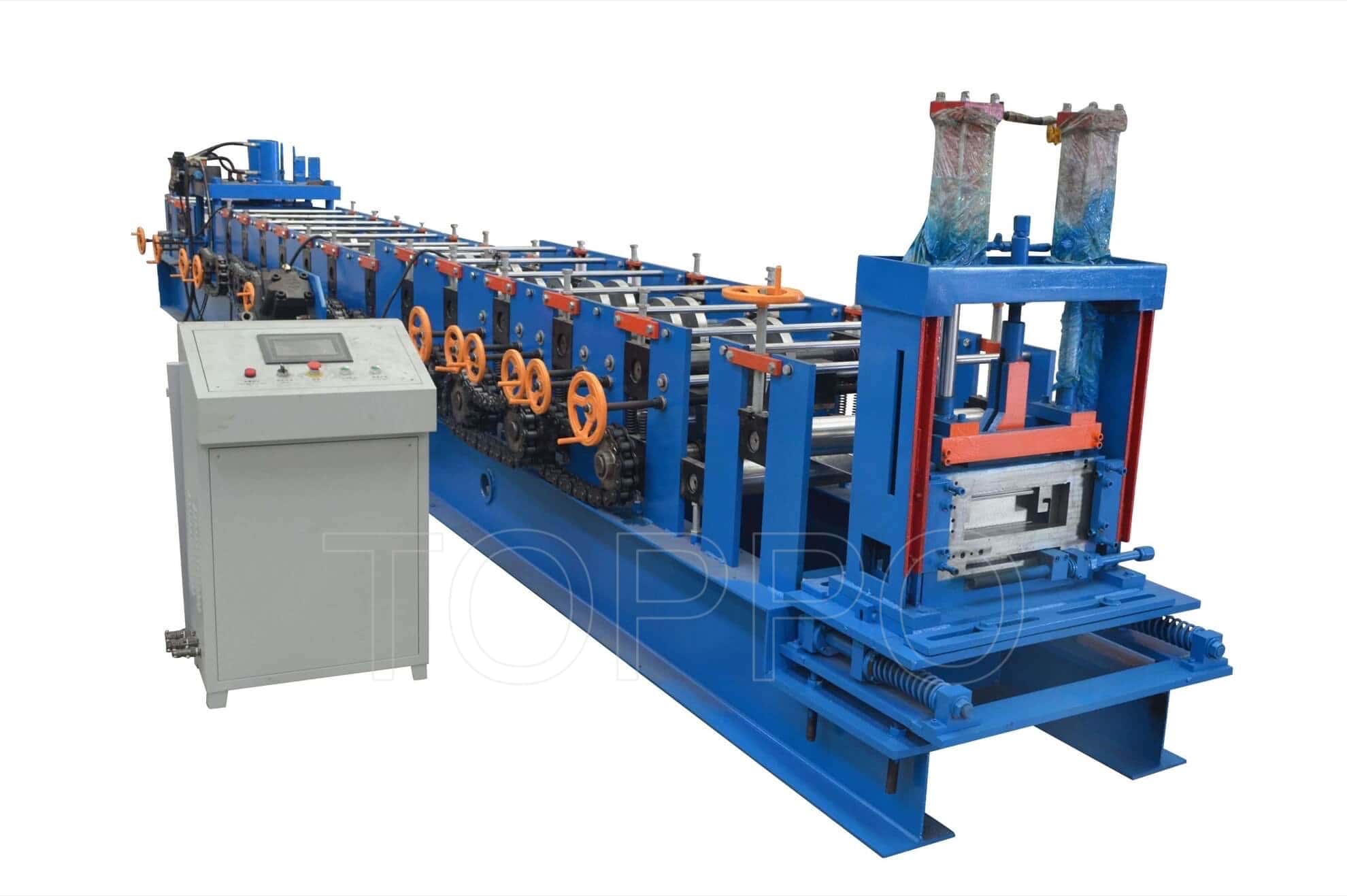 Heavy Duty Automatic CZU Purlin Roll Forming Machine Line