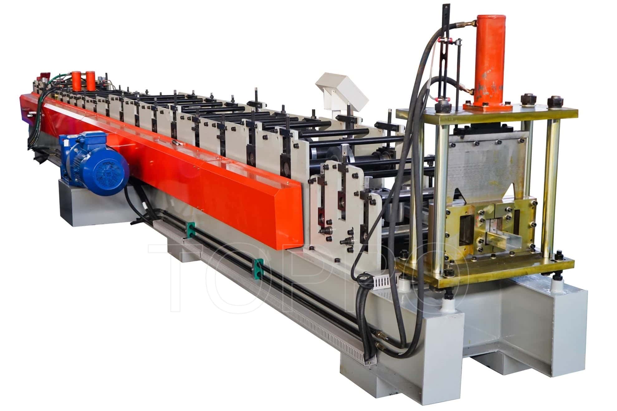 Fully Automatic CZU Purlin Roll Forming Machine with PLC Control System