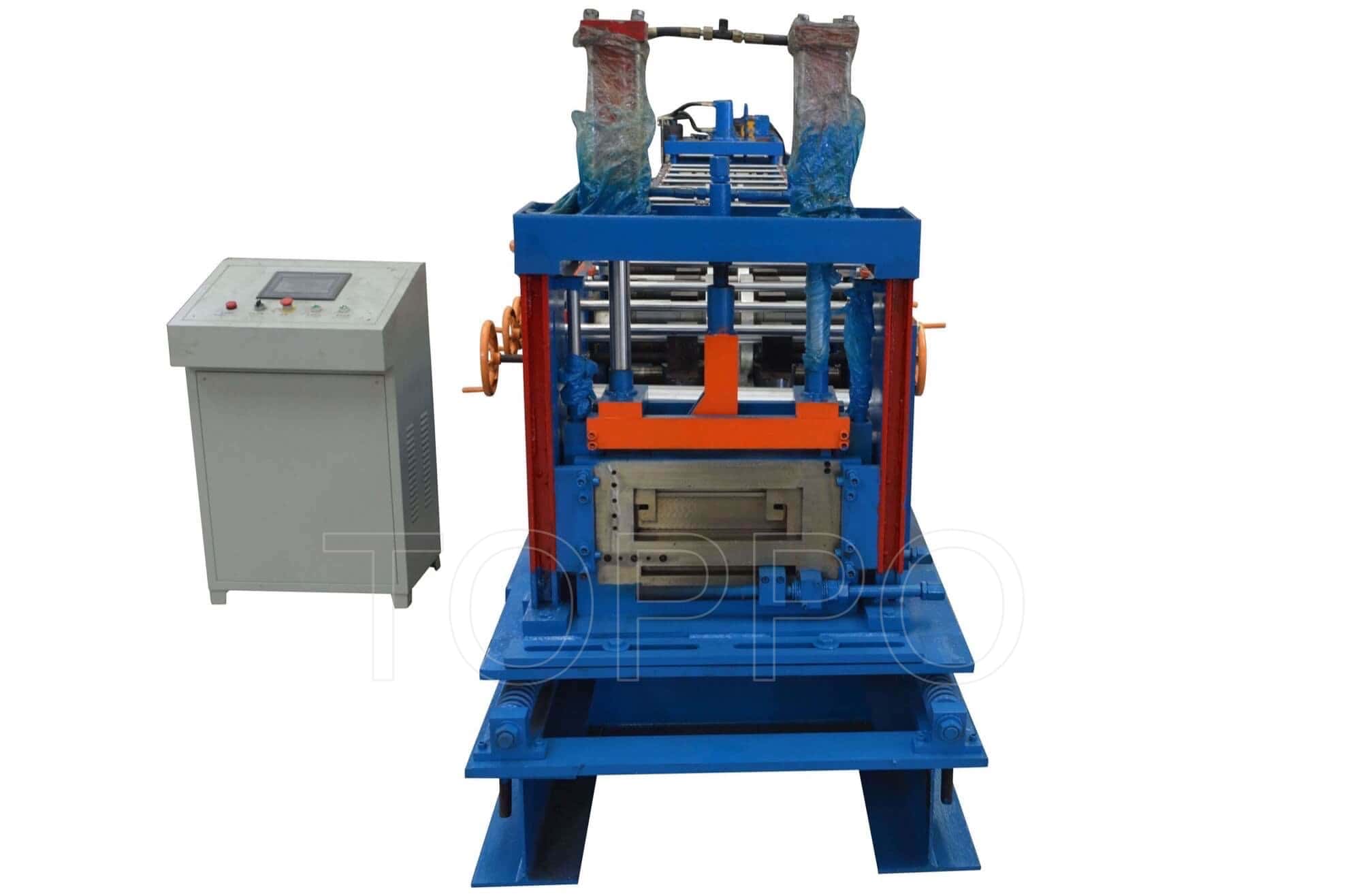 Industrial Fully Automatic CZU Purlin Roll Forming Machine with Servo Punching System