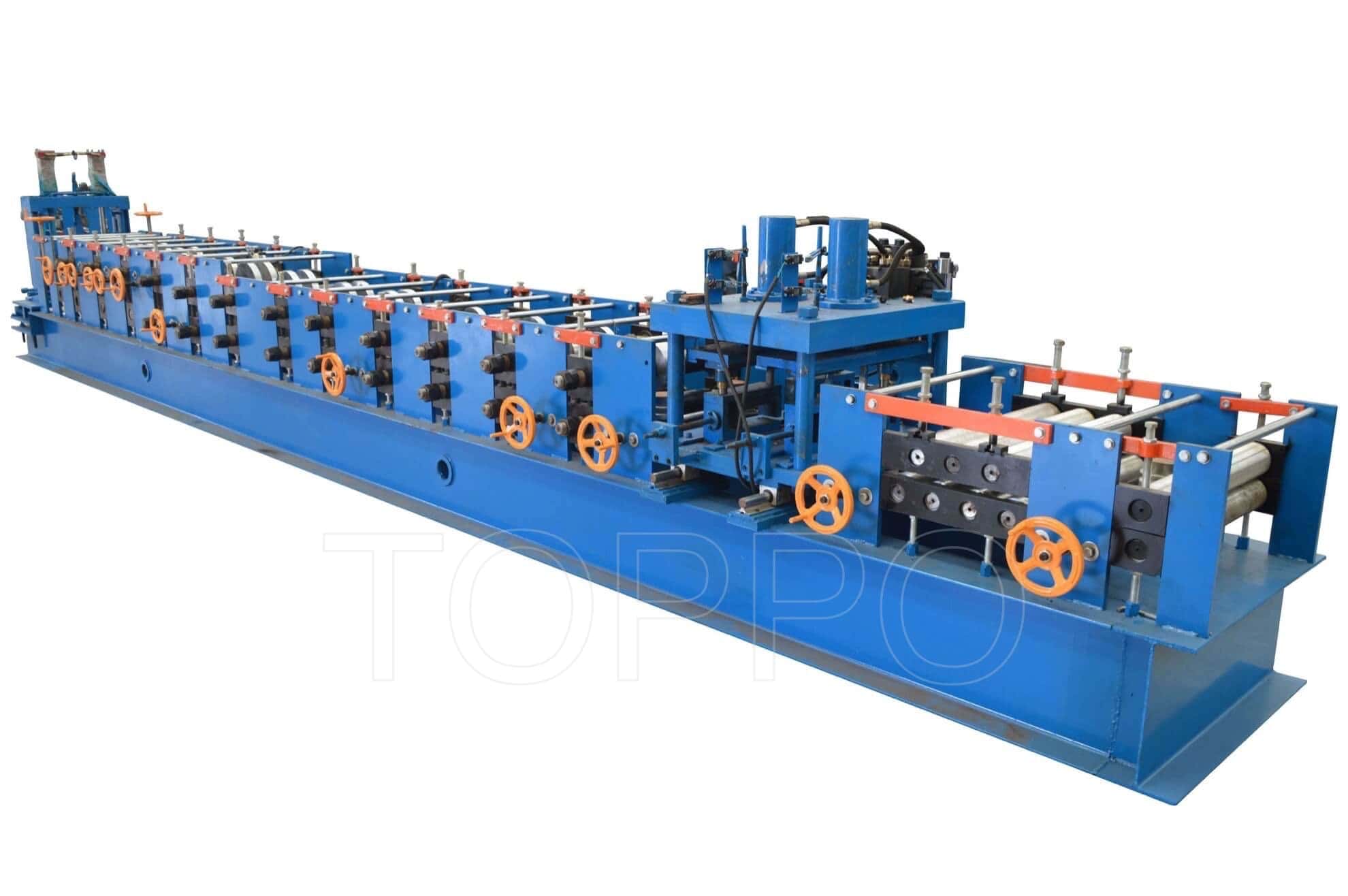 Heavy Duty Automatic CZU Purlin Roll Forming Machine Line