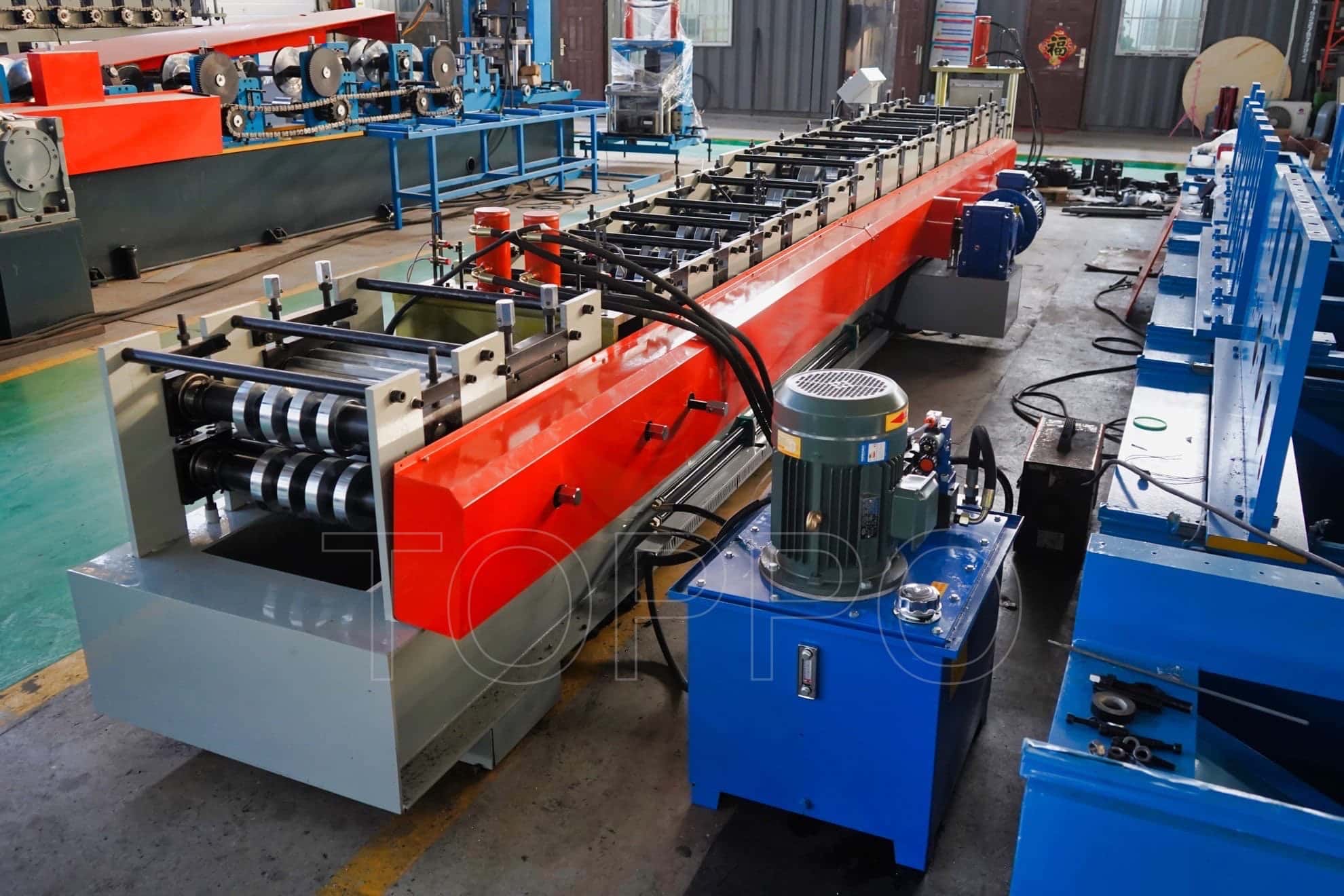 Automatic CZU Purlin Roll Forming Machine with Hydraulic Cutting System