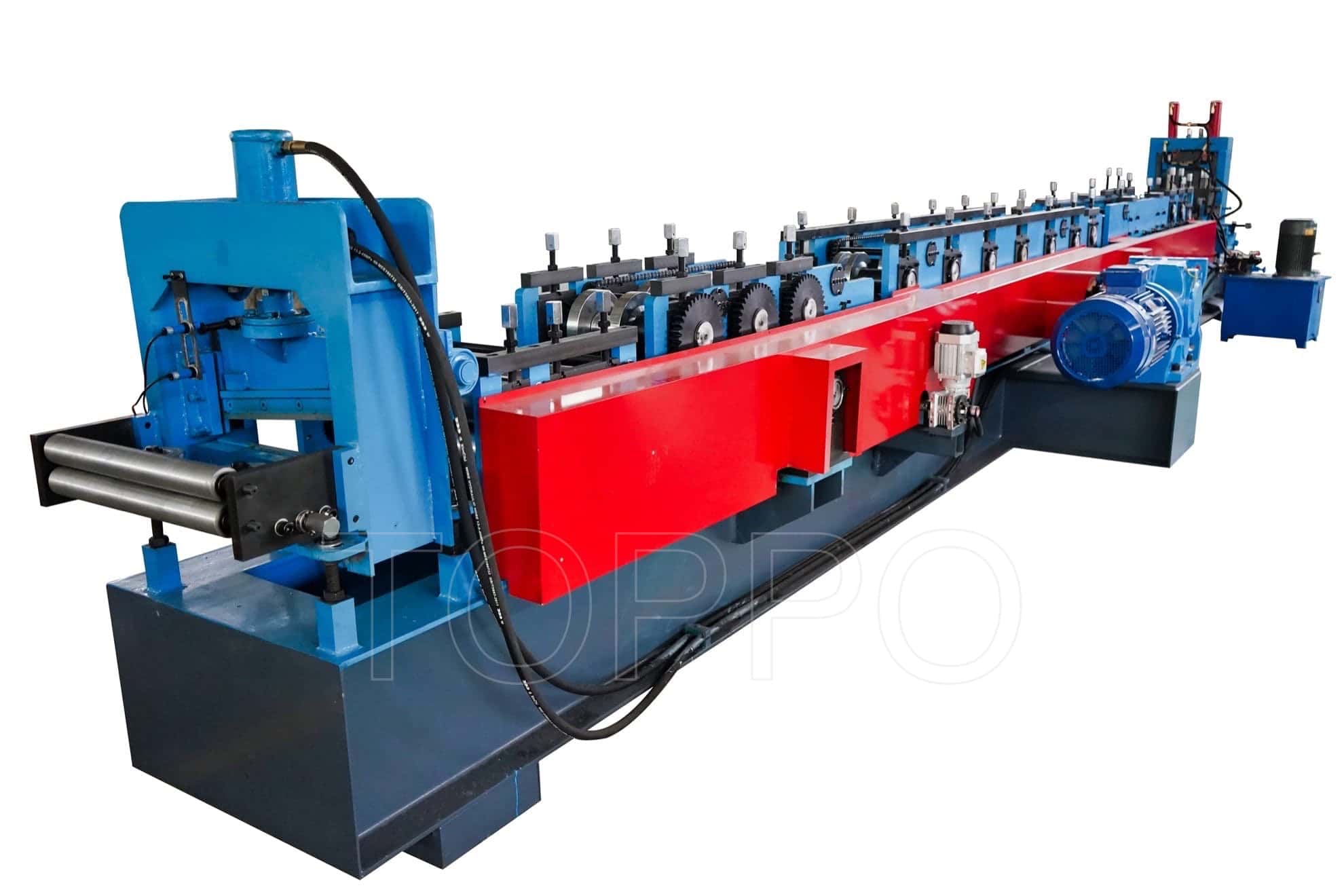 Compact Hydraulic CZU Purlin Roll Forming Machine