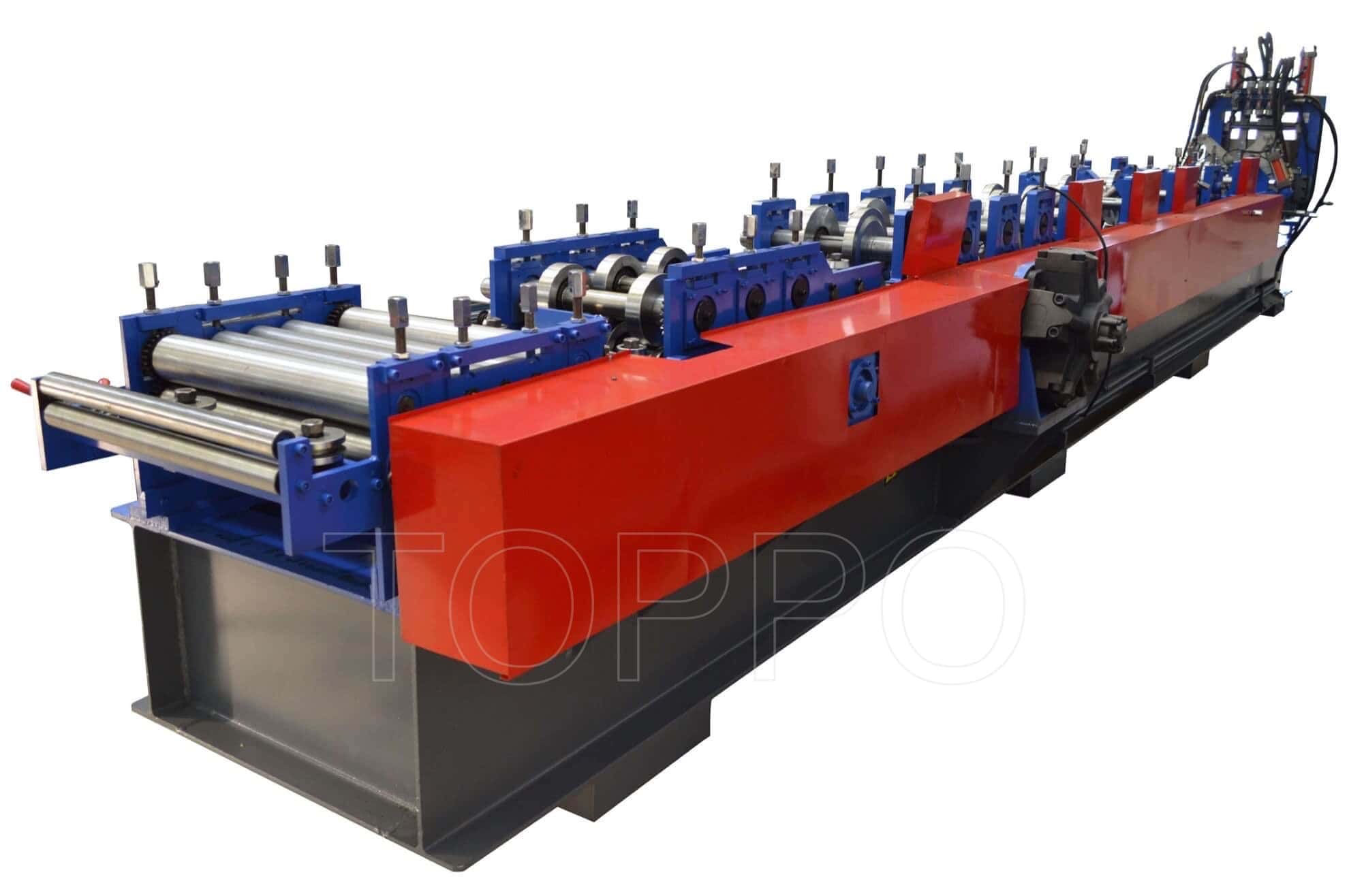 High Stability Automatic CZU Purlin Roll Forming Machine for Steel Structures