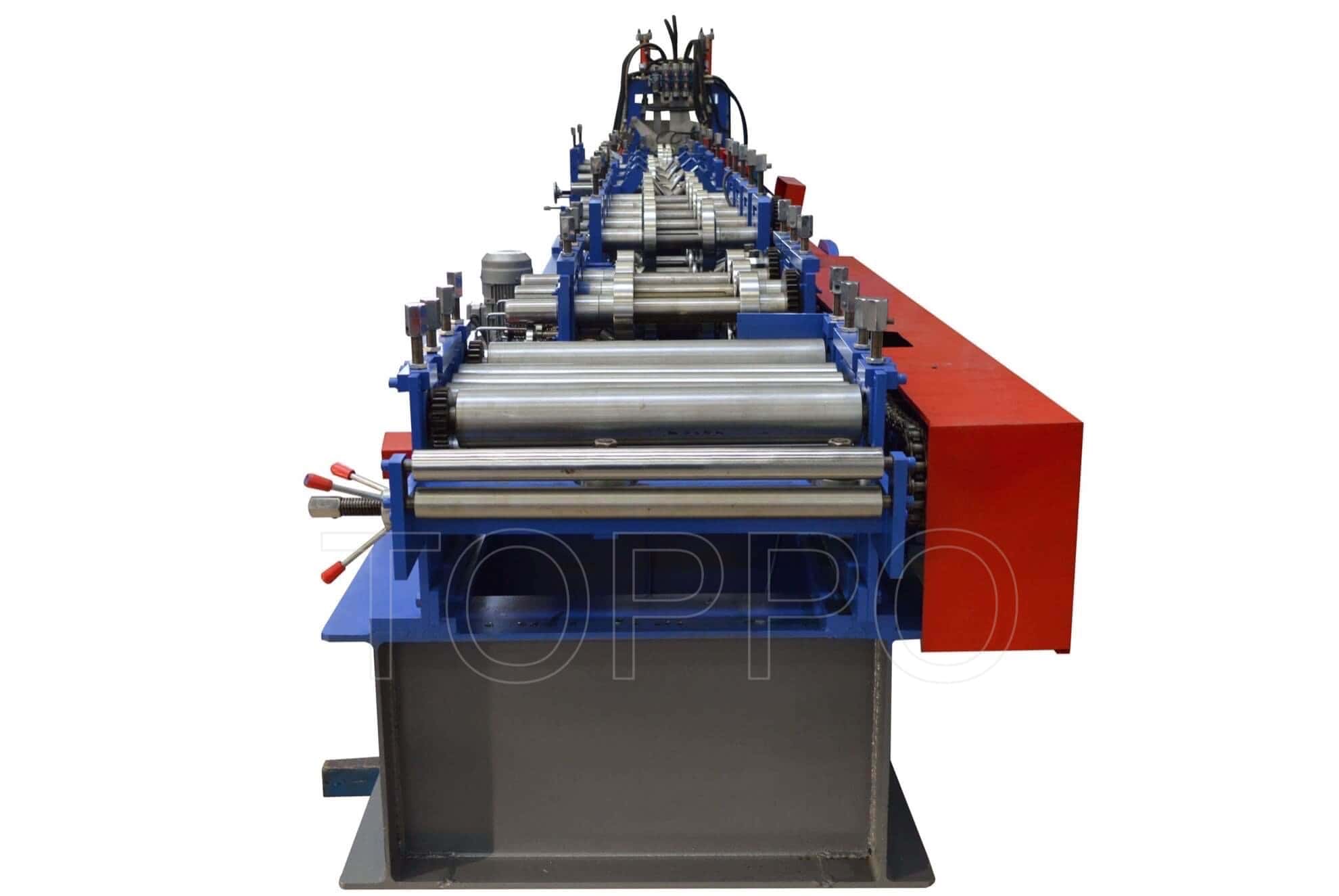High Stability Automatic CZU Purlin Roll Forming Machine for Steel Structures