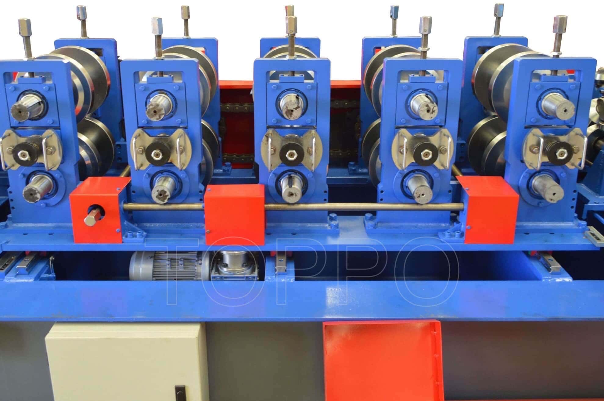 Professional Automatic CZU Purlin Roll Forming Machine for Steel Structures