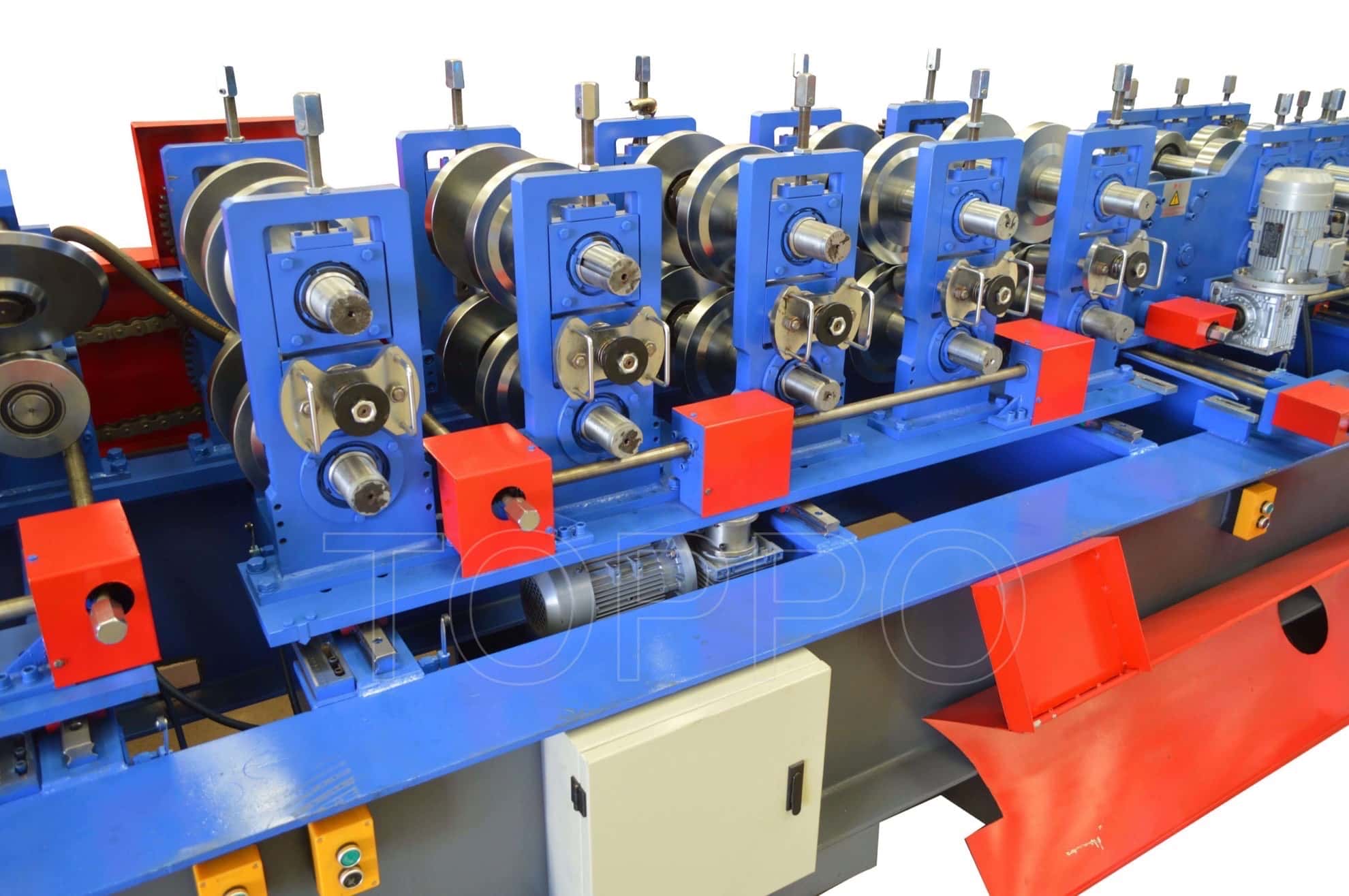 Professional Automatic CZU Purlin Roll Forming Machine for Steel Structures