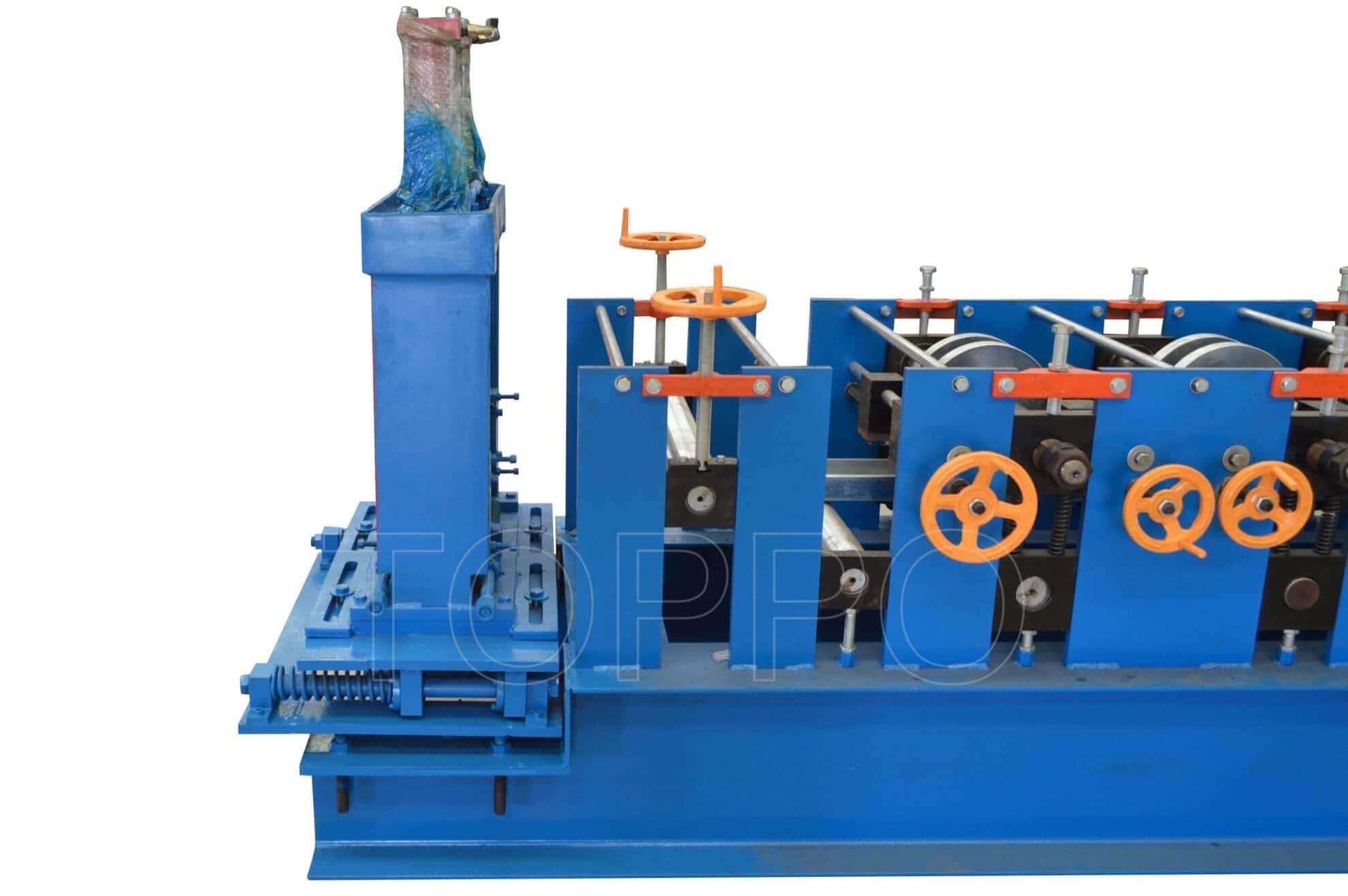 Industrial Fully Automatic CZU Purlin Roll Forming Machine with Servo Punching System