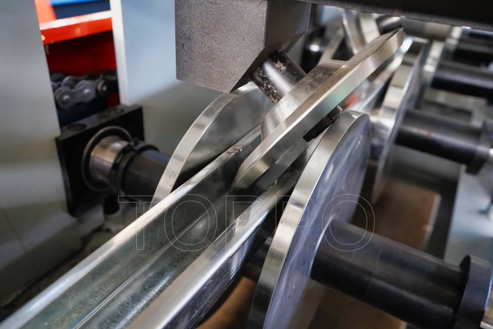 Fully Automatic CZU Purlin Roll Forming Machine with PLC Control System