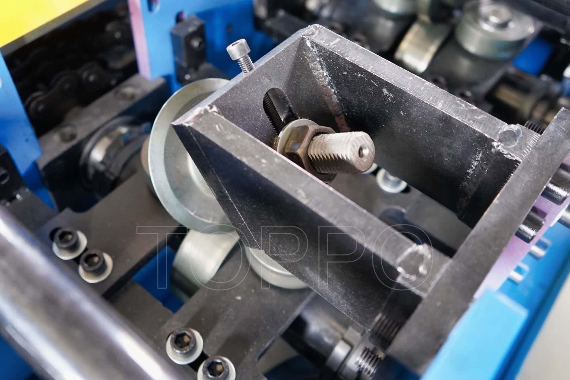 Automatic CZU Purlin Roll Forming Machine with Hydraulic Punching