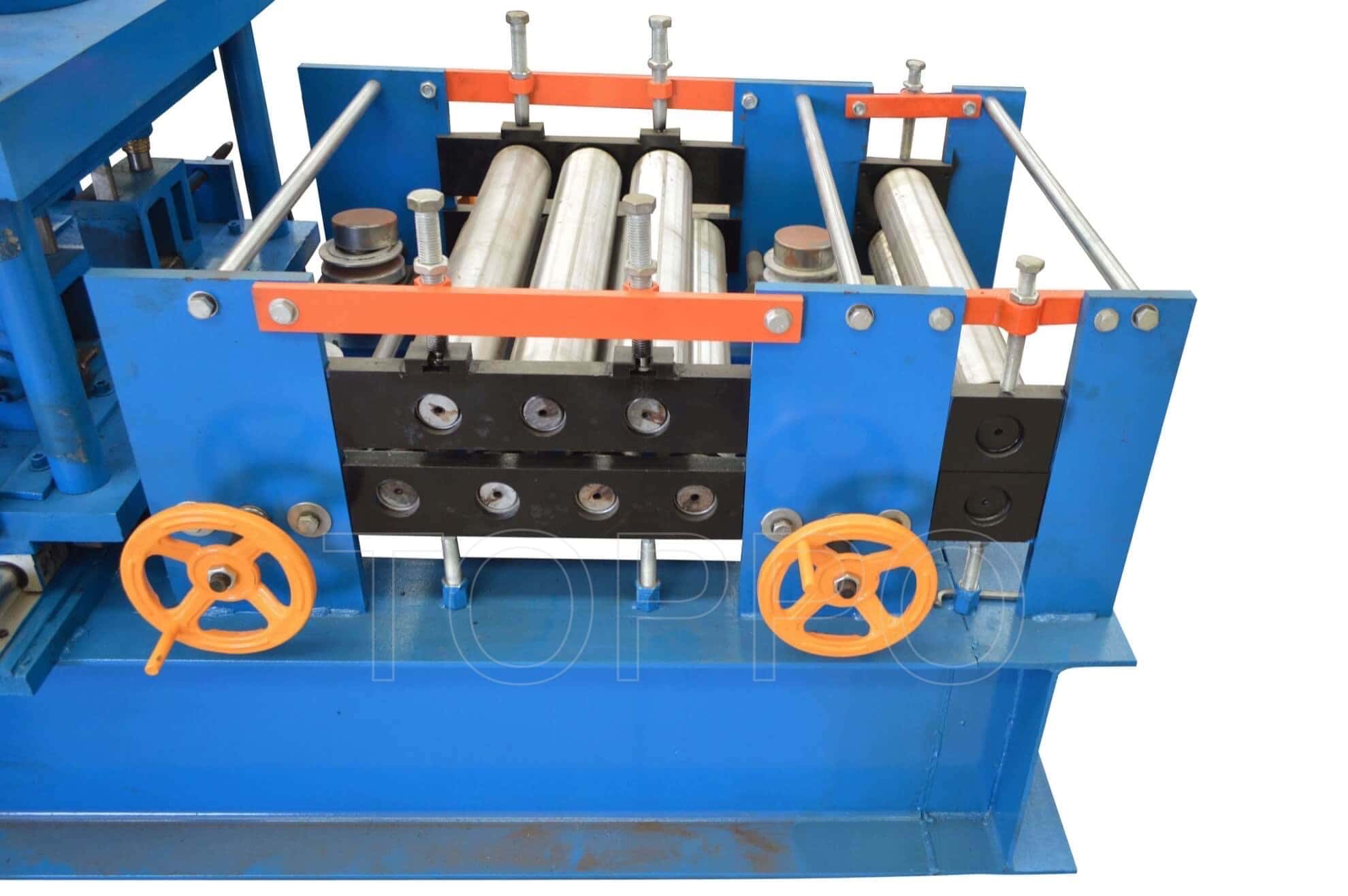 Industrial Fully Automatic CZU Purlin Roll Forming Machine with Servo Punching System