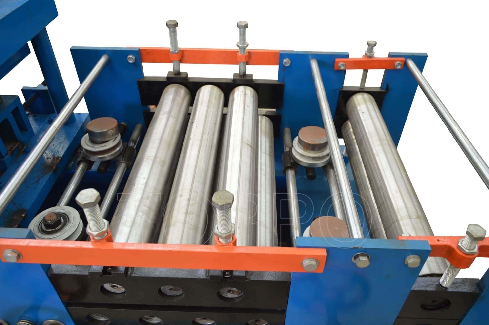 Industrial Fully Automatic CZU Purlin Roll Forming Machine with Servo Punching System