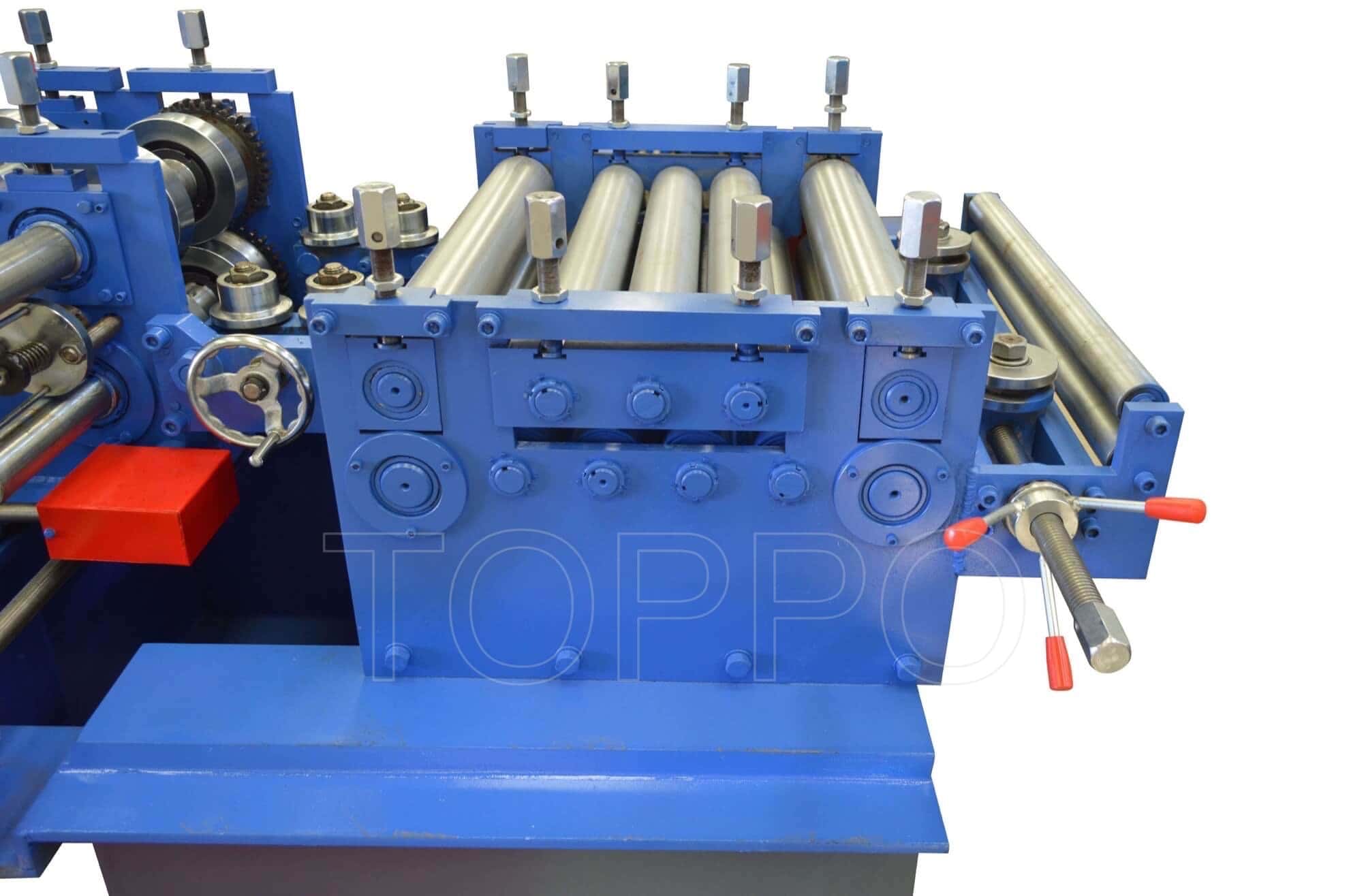 Professional Automatic CZU Purlin Roll Forming Machine for Steel Structures